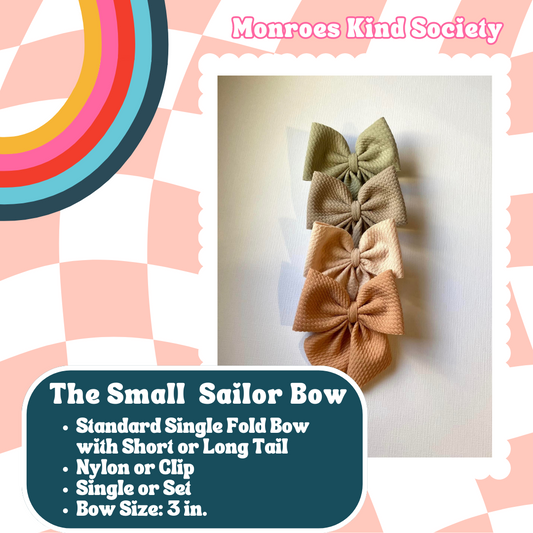The Small Sailor Bow