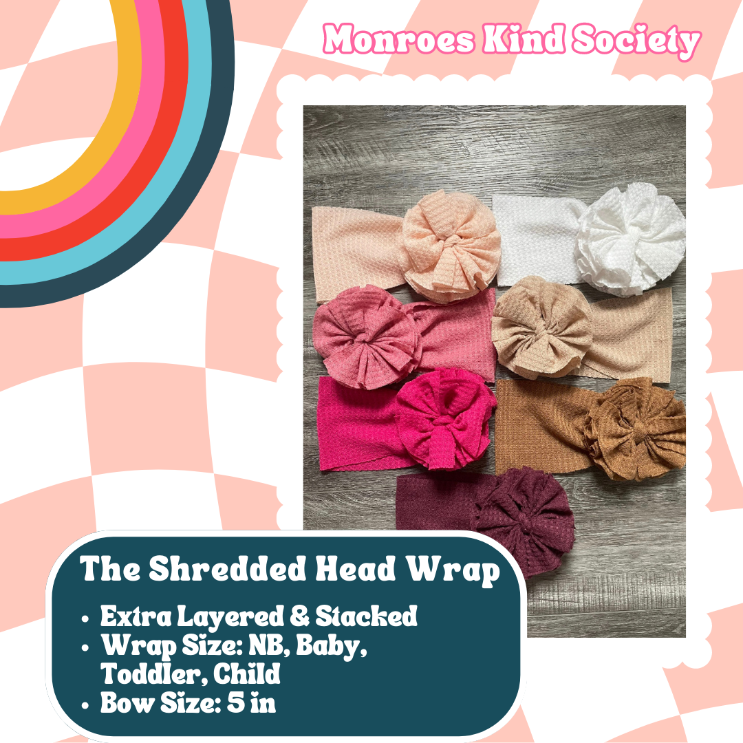The Shredded Head Wrap