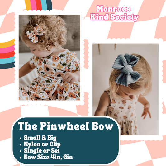 The Small Pinwheel Bow