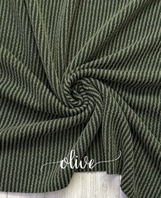 Olive Ribbed
